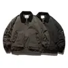 Jaqueta de Penas com Gola Lapela de Veludo Cotelê Masculina North Boundary 2025 Inverno Nova Marca Tendência Masculina 90% Veludo Quente Jaqueta de Trabalho