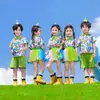 Fantasias para Apresentação de Cheerleading em Reunião Esportiva Infantil, Saias Tutu para Meninas, Fantasias de Dança, Fantasias de Performance de Manga Curta para o 61º Dia das Crianças para Meninos