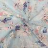 Estilo étnico clásico hilo dorado multicolor gasa malla bordado encaje bordado vestido estampado ropa infantil tela de lunares