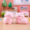 Cerdito lindo creativo pequeño zumbido marea regular jugar caja ciega muñeca juguetes para niños adornos decorativos salida de fábrica