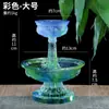 Taza Protectora Dharma de Esmalte Coloreado Suministros Budistas Instrumento de Práctica Espiritual en Casa Taza para Suministro de Agua Taza para Copa de Vino Adornos de Copa de Agua Sagrada de los Ocho Auspicios