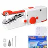 Amazon más accesorios puntada práctica máquina de coser eléctrica de mano cinco colores 101 máquina de coser mini en stock