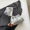 Los Bolsos de Mujer Son Populares Este Año, Bolsos de Mujer, Nuevo Diseño de Nicho Bolso Bandolera Cruzado con Cadena, Bolso Cubo Simple y Versátil