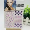 Pegatinas de Diamantes, Pegatinas Decorativas para Cara, Maquillaje de Escenario para Niña con Diamantes, Pegatinas de Cristal, Pegatinas de Maquillaje, Pegatinas para Cejas, Pegatinas de Tatuajes Transfronterizas