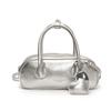 Bolso Bowling Retro Trendy para Llevar en la Mano para Mujer 2025 Verano Nueva Moda Bolso de Hombro Nicho de Alta Gama Bolso Cruzado