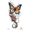 Impermeable pequeño tatuaje de brazo completo pegatina símbolo tótem animal calavera en stock al por mayor pegatina de tatuaje de texto