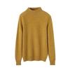 Espessa semi-alta gola feminina 100 pura lã outono e inverno manga comprida malha camisola de caxemira simples base interna camisa atacado