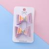 Horquilla de lazo tridimensional lote de niños nuevo brillante accesorios para el cabello para niños horquilla de alto diseño puesto de venta