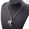Colar Pingente de Tartaruga Pequena Criativo com Galvanoplastia Personalizada em Liga de Zinco, Joia Tendência, Direto da Fonte da Fábrica