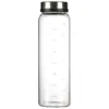 Caja de condimentos de vidrio de borosilicato alto frasco de condimentos para barbacoa botella de condimentos frasco de sal para el hogar botella de polvo frasco de botella de condimentos de cocina