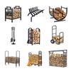Ferramentas de Lareira Suporte para Queimar Prateleira para Lenha Prateleira para Empilhar Lenha Prateleira para Armazenamento de Madeira Prateleira de Armazenamento Organização e Exibição Interno e Externo