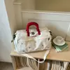 Bolsa de viaje para mujer, gran capacidad, ligera, adecuada para viajes cortos, salidas, deportes, fitness y natación; una mochila ligera