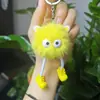 Explosiones de red creativa felpa piernas largas colgante bolita de carbón pequeño oreja de elfo bola de pelo llavero colgante de bolso regalo mayoreo