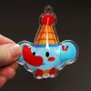 Etiqueta Inflable con Forma Especial de Dibujos Animados con Logotipo Personalizado Etiqueta Inflable de Plumón de Pato Colgante Inflable de Lentejuelas de Dibujos Animados para Ropa