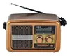Comercio Exterior al por Mayor Tarjeta Plug-In Multibanda Rusa Bluetooth Audio Portátil Retro Altavoz Radio para Personas Mayores