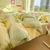 Conjunto de Cama Quatro Peças Celebridade da Internet, Lençóis de Cama, Capa de Edredom, Edredom de Estudante, Colcha, Conjunto Três Peças Dormitório, Beijo