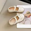 Sapatos de Princesa para Menina 2026 Novos Sapatos Infantis Meninas Lolita Sapatos de Princesa Mocassins Sapatos Individuais para Bebê Sapatos de Couro