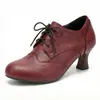 Nuevos Zapatos Romanos de Encaje con Cordones y Corte Profundo para Primavera y Otoño, Tacón Alto, Tallas 32-50, Zapatos de Exportación de Amazon