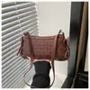 Bolso de Hombro Versátil para Mujer, Nuevo 2026 Estilo Europeo y Americano Transfronterizo, Textura Mate, Estampado de Leopardo, Bolso de Axila para Mujer