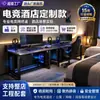 Mesa de computador para lan house com gabinete com duto de ar independente, mesa pode tirar amostras, mesa de e-sports para hotel, mesa pode instalar braço articulado, mesa de resfriamento