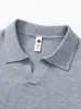 Estilo Riqueza Antigua Prendas de Punto Capa Base para Hombre Camisa Polo Cuello de Gaviota Ropa Interior de Invierno Suéter de Color Sólido Ropa Cálida para Hombre