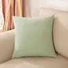 Cojín ins estilo nórdico, cojín de lino para sofá de oficina, cojín lumbar, cojín de oficina refrescante de verano