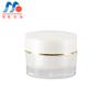 Frasco Acrílico Clásico Recto Redondo de Venta Caliente Frasco de Crema Embotellado Embotellado de Prueba Portátil Pequeño Frasco Redondo