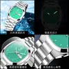Reloj Cuadrado de Lujo Ligero para Mujer Calendario Dual Luminoso Correa de Acero Sólido Resistente al Agua Reloj de Cuarzo Reloj de Nicho de Alto Valor