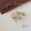 Arte de uñas con diamantes K9 sin base, azul transparente brillante de moda, lujo, arte de uñas con acabado de diamante grande, bola de diamante para uñas