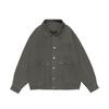 Chaqueta de Trabajo Multibolsillos para Hombre 2025 Otoño Nuevo Trendy Holgado Versátil Japonés Retro Pareja Algodón