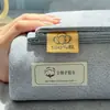 Lençol de algodão antigo, peça única, 100% algodão, adequado para todas as estações, colcha de algodão e linho espessa, para uma pessoa, novo modelo 2026, conjunto de 3 peças