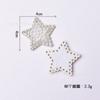 Nuevo lazo de diamantes de imitación oreja de conejo de felpa Perla pegatinas de tela no tejida DIY accesorios para horquillas para niños accesorios para zapatos y bolsos