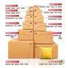 Caixas de Papelão Atacado para Embalagem, Mudança e Envio; Caixas Logísticas Reforçadas; Caixas Taobao 4/12 Pequenas de Meia Altura