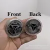 BTC XRP ADA ETH Dogecoin metal nova moeda digital virtual Bitcoin moeda de coleção