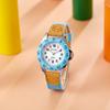 Reloj de pulsera de nailon resistente al agua con diseño de dibujos animados para niños, venta al por mayor de fábrica, con correa de lona y cuarzo, ideal para estudiantes y niños.