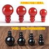Ágata vermelha natural pagoda redonda de três vias cabeça de Buda pulseira DIY colar de contas de Buda Bodhi de diamante acessórios de joias Wenwan
