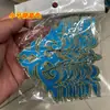 Accesorios cosplay animación disfraz tela bordado étnico aplicación Xiangyun subsidio multicolor 3419# tamaño pequeño planchado