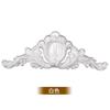 Decoração de Cabeça de Porta Personalizada Escultura em Madeira Dongyang Flor Longa Estilo Europeu Adesivo de Batente de Porta Flor Grande Acabada Flor Superior da Parede de Fundo da TV