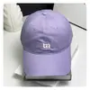 Nova Boné de Beisebol Verão Feminino Secagem Rápida Moda Coreana Simples Letra m Versátil Aba Curva Chapéu de Sol Boné Bico de Pato