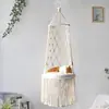 Hamaca Colgante Tejida a Mano para Gato, Cesta Colgante para Balcón, Sencilla y Hermosa