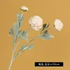 Simulação de Rebanho de Alta Qualidade 3 Cabeças Macaco Orvalho Lótus Flor Artificial Estilo Europeu Decoração Decoração de Casa Adereços Flor Artificial Atacado