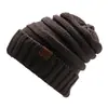 Otoño e Invierno Europeo y Americano Más Vendido Etiqueta Ebay Aliexpress Color Sólido Gorro de Invierno para Mujer Gorro de Lana Plegable Tejido