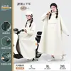 Impermeable para Patinete Eléctrico, Estilo Largo, Protección Completa contra Tormentas, Ropa de Abrigo para Adultos, Unisex, Separado para Conductor y Vehículo, Poncho para Bicicleta Eléctrica