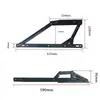 Herraje Plegable Cama Sofá Accesorios de Sofá Cajón de Caja de Cama Tirador Extraíble Bisagra Móvil Tipo Cajón Soporte Multifunción
