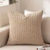 Funda de almohada de pana sin relleno, funda de cojín de burbujas 3D para cojín de respaldo de sofá de sala de estar en casa