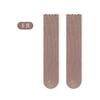 Medias de longitud media para niños, Primavera y Otoño, Estilo Coreano para Niñas, Medias con Volantes de Oreja de Madera para Niñas, Medias de Otoño para Bebé, Color Sólido, Combinan con Todo