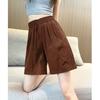Pantalones Cortos de Cangrejo de Cinco Bolsillos para Verano, Talla Grande, Delgados, Estilo Nuevo, Pantalones Amplios Sueltos Yamamoto, Pantalones Casuales Elásticos de Cinco Puntos