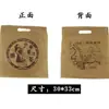 Pastel Qizi de Yunnan Té Pu'Er Té Blanco de Fuding Bolsas de Té 357g Pastel Siete Tela de Algodón y Lino Cubo Grande de Siete Pasteles