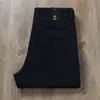 Pantalones Casuales Rectos Holgados para Hombre, Moda Versátil de Color Café Grueso, Sarga Elástica, Cintura Media-Alta, Otoño e Invierno Europeos
