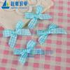 Fábrica de atacado 1 cm treliça com mão gravata arco presente embalagem fita arco doces diy decoração